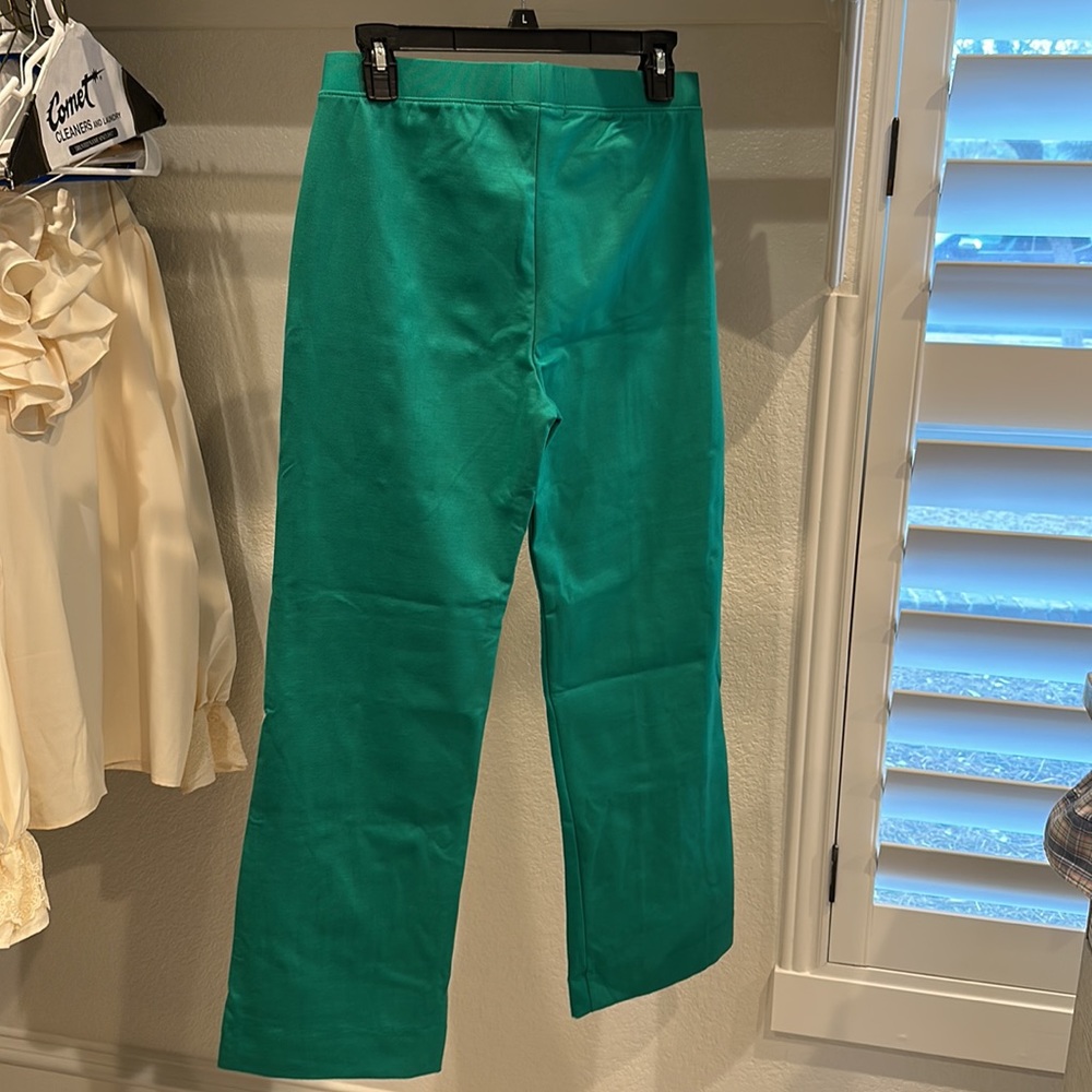 Seea Teal Cropped Ankle Pants - Picture 8 of 8